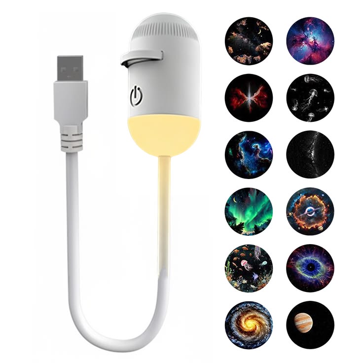 Portable Mini USB Starry Sky Projection Lamp